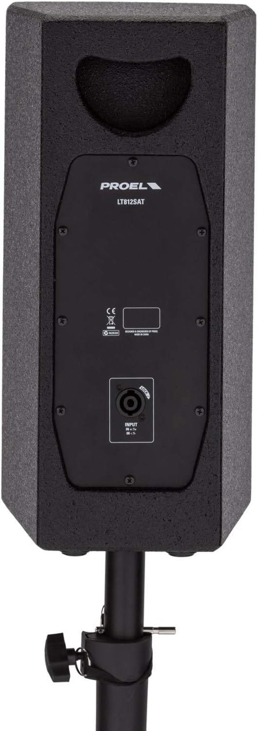 68924a9c464965874ac63dad1f8c32793f1bfa3b3b2e1194b4139.jpg PROEL LT812A 3-Way Active PA System with 2 Satellites + 800W Subwoofer (1600W Peak)