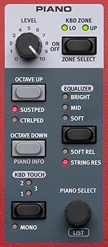 Nord Electro 6HP Stage Piano, 73-Note Hammer Action Portable Keybed