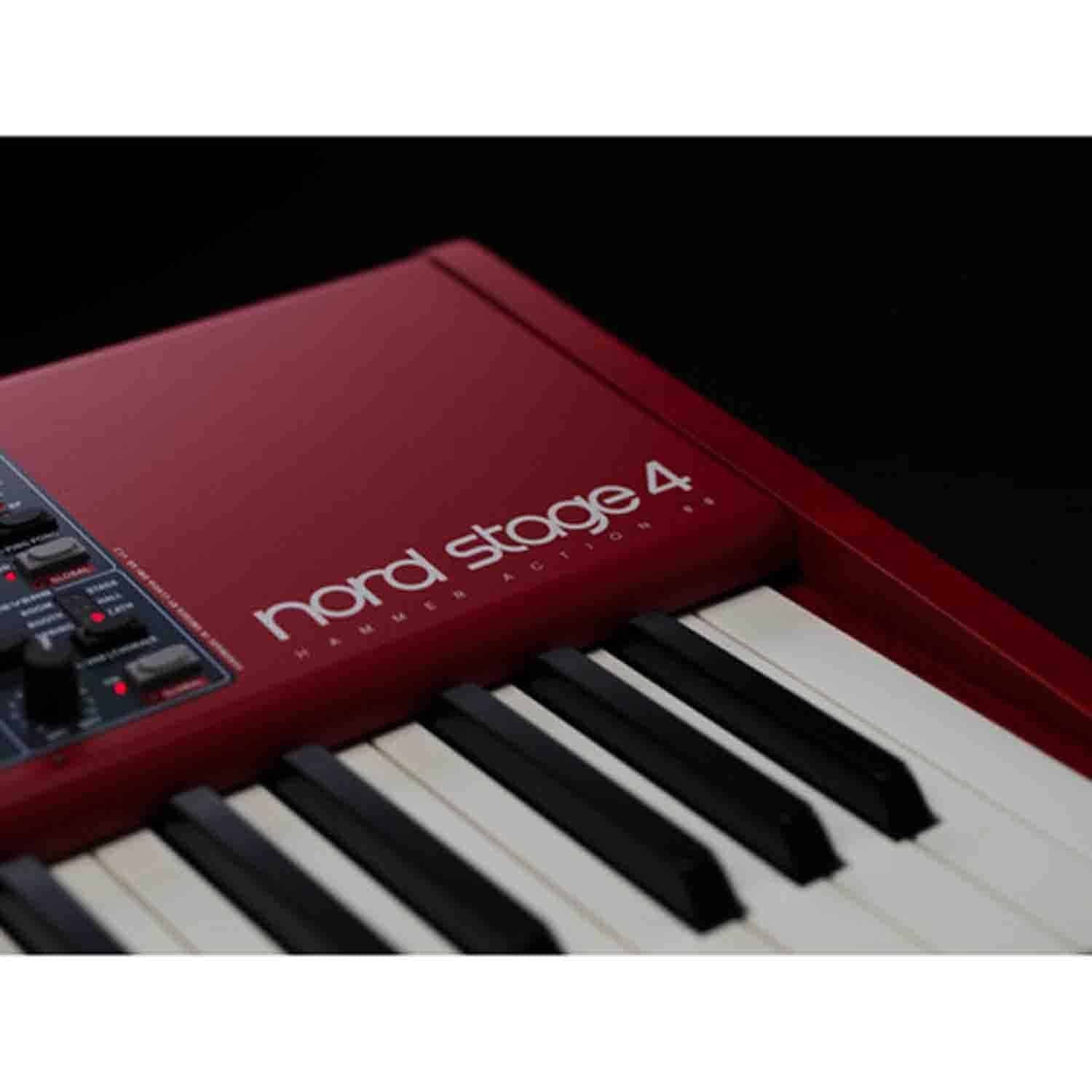 689250cb73b34391fa6e7f758152cf6c45298614a738c56100f34.jpg Nord Stage 4 88-key Weighted Piano USB-B 48 GbpsPro Musicians Nord Stage 4 88-key Delivers Expressive PowerNord Stage 4 88-key Triple-Sensor Keybed for StageNord Stage 4 with USB-B 48 Gbps for Fast Sample LoadNord Stage 4 Sample Library 3.0 Ready