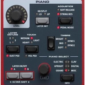 Nord Piano 5 73 Key Triple Sensor keybed Digital Piano Nord Piano 5 73 Key Triple Sensor keybed Digital Piano