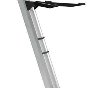 STAY Music Keyboard Stand Tower Model Two Arms 1300/02-S (Silver)