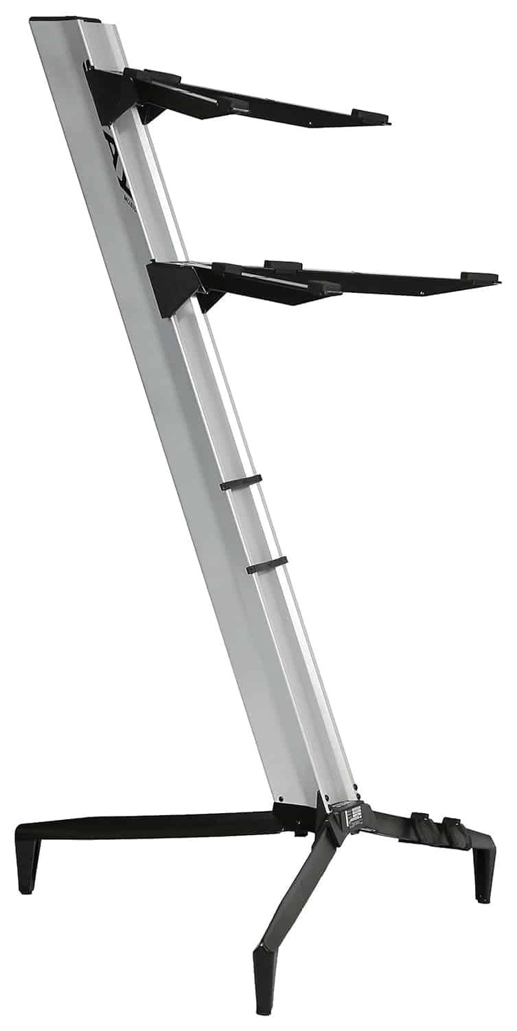 STAY Music Keyboard Stand Tower Model Two Arms 1300/02-S (Silver)