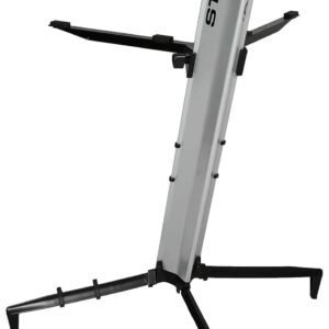STAY Music Keyboard Stand Tower Model Two Arms 1300/02-S (Silver)