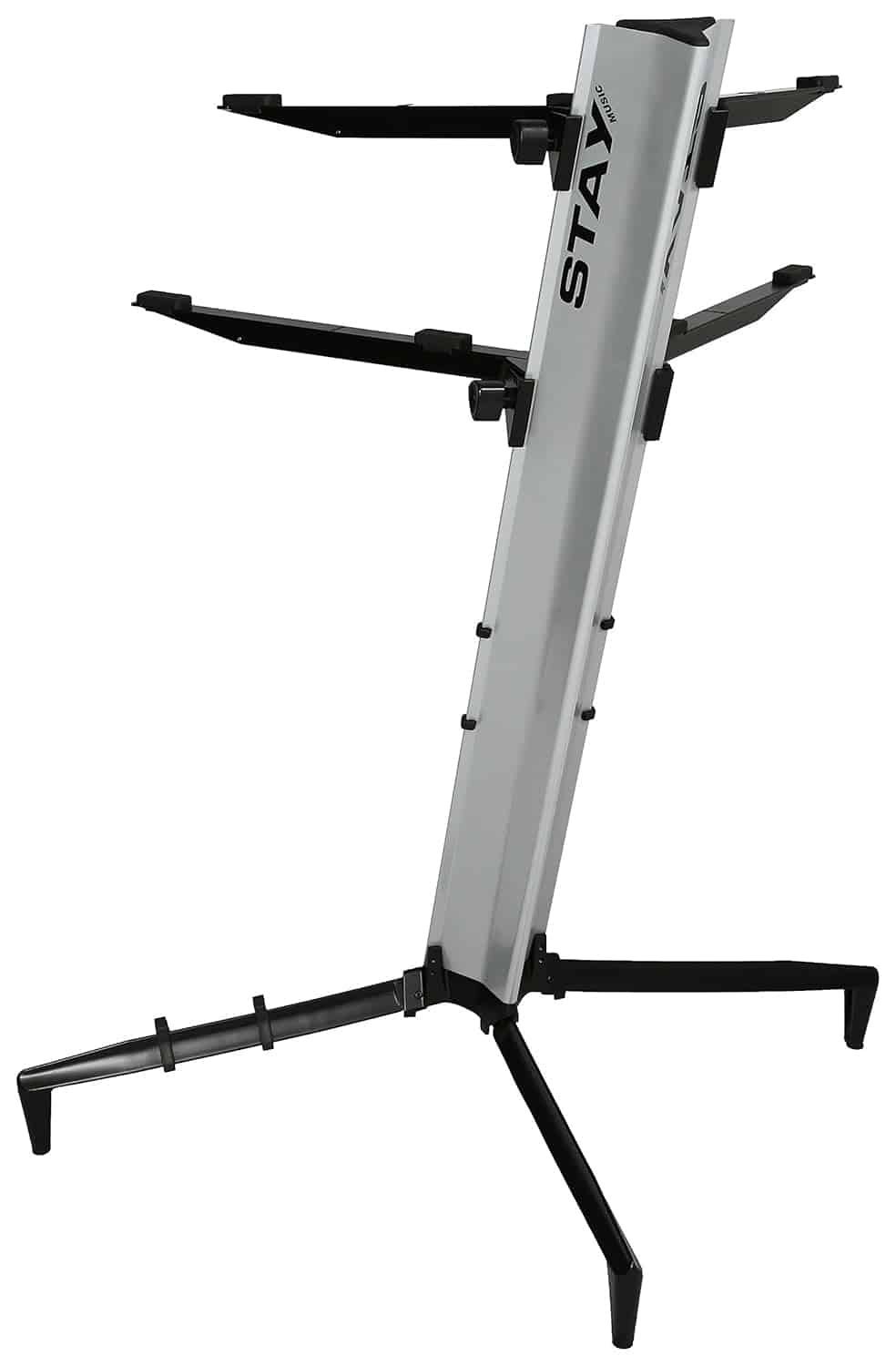 STAY Music Keyboard Stand Tower Model Two Arms 1300/02-S (Silver)