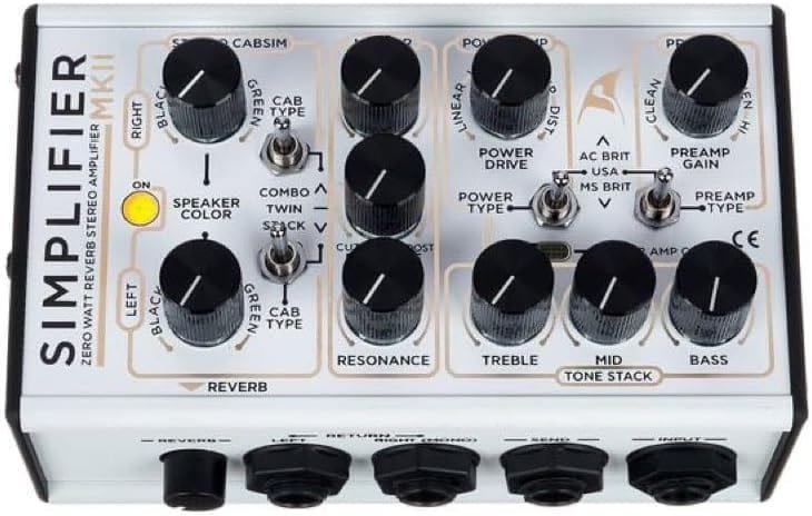 6892f715ba6c32f5d9da559cbcc7382037801349c32deae5ef8f0.jpg DSM Humboldt Simplifier MK-II Zero-Watt Guitar Preamp Stereo Amplifier