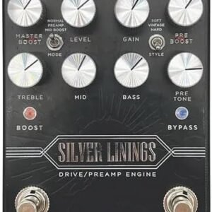 6892f74aea50c6862d2bf8e33f4acf6bce1b37b309041bcc2aded.jpg DSM Humboldt Silver Linings Drive/Preamp Engine Guitar Pedal