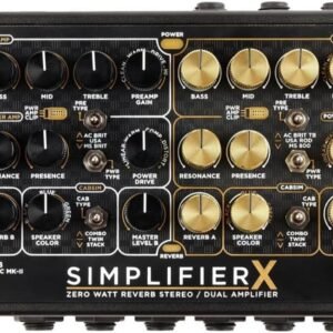 DSM & Humboldt Electronics Simplifier X Zero Watt Stereo Guitar Preamp CabSim-L8