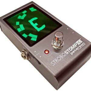 6892f7c41239dfaf48d029cd425e61a059b4bf741a9dfe6660eb5.jpg Peterson Tuners SS-HD StroboStomp Bundle HD Guitar & Bass Pedal w/ 12x Picks & Liquid Audio Polishing Cloth True Strobe 0.1 Cent Accuracy
