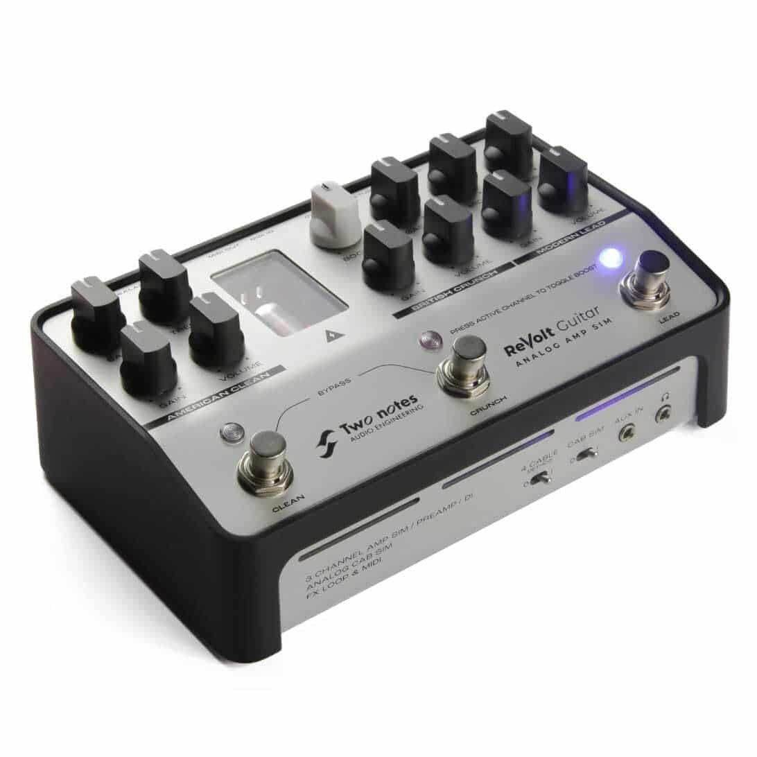 6892f8baaeec4fdf52859c970a6e7aa22dda7cce5d3d11cf1eb88.jpg Two Notes ReVolt All-analog Guitar Amp Simulator Pedal