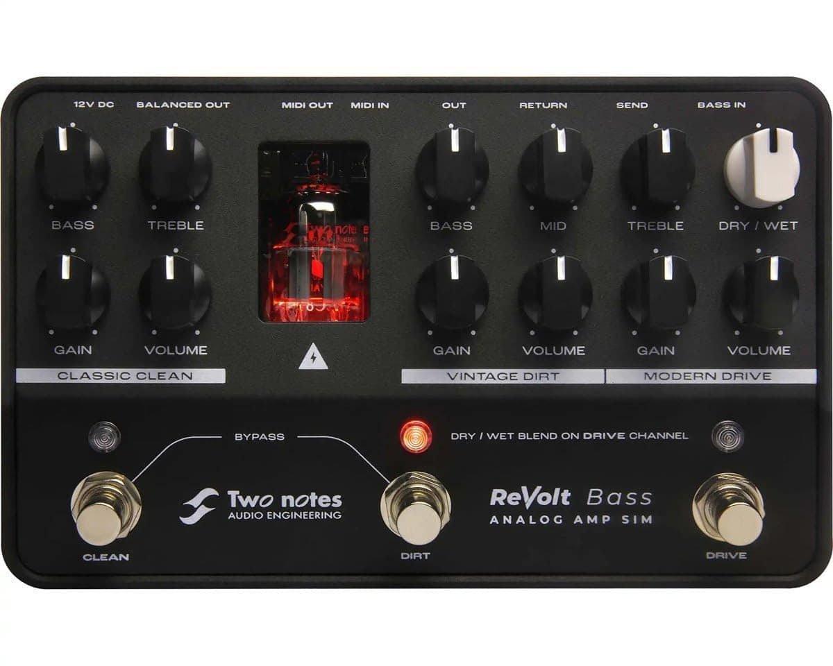 Two Notes ReVolt All-analog Bass Amp Simulator Pedal