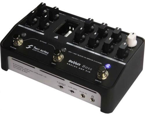 Two Notes ReVolt All-analog Bass Amp Simulator Pedal Two Notes ReVolt All-analog Bass Amp Simulator Pedal