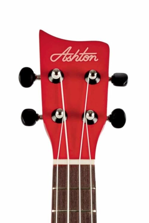Ashton UKE110RD Red Soprano Ukulele With Bag