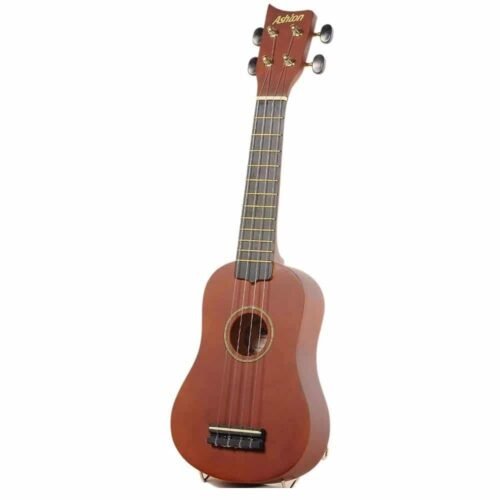 Ashton UKE110 Soprano Ukulele with Bag Mahogany