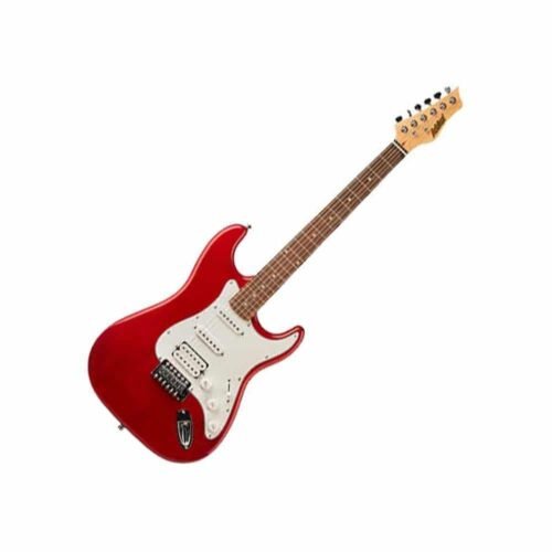 Ashton AG232 6sting Electric Guitars (amplifier not included) (Transparent Red)