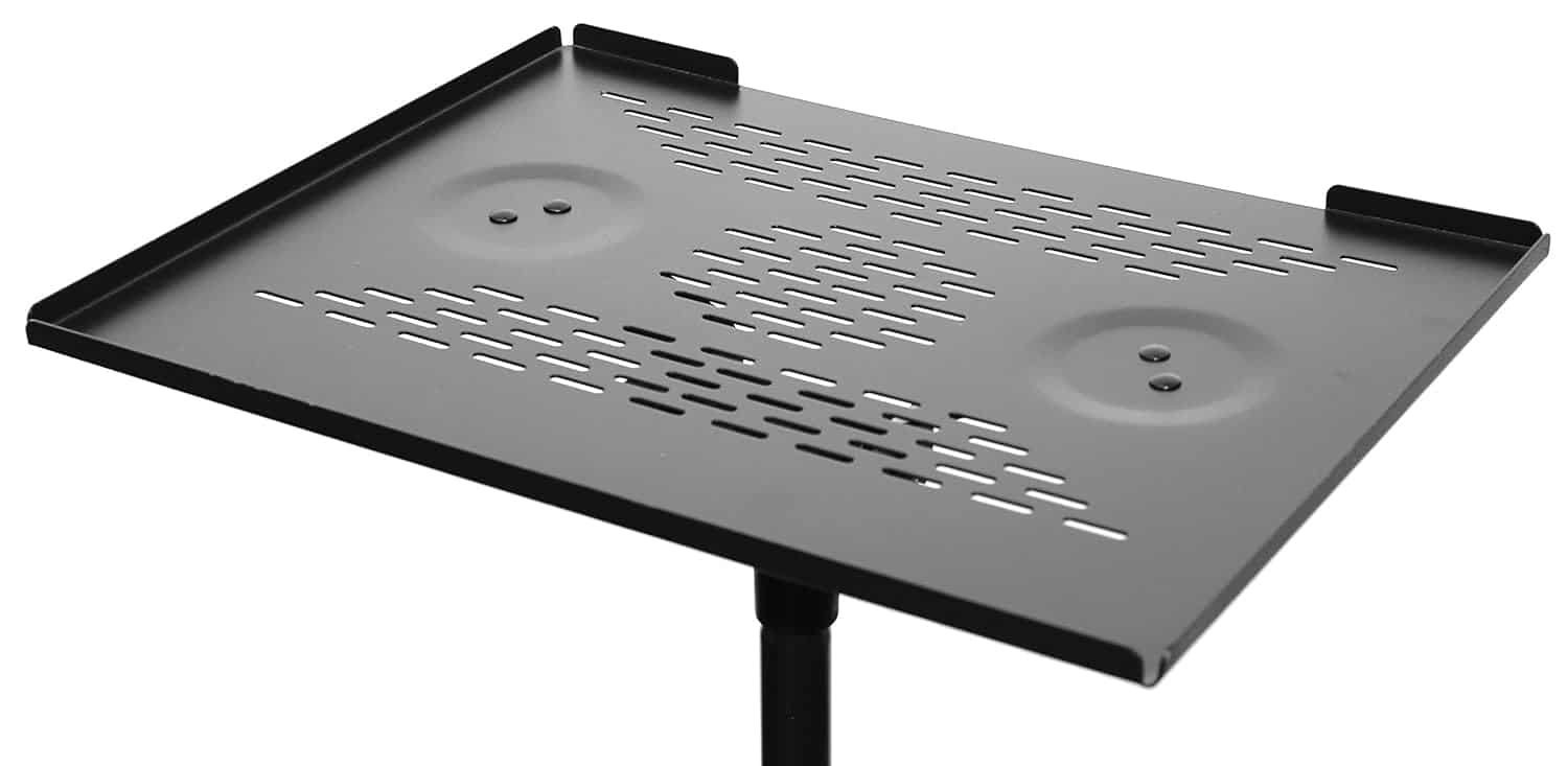 689461f2cf0d70d226d56219b8811c1b010f26f5d50477558946b.jpg Bespeco Lps100 Laptop And Projector Stand, Black Floor Stand