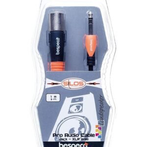 Bespeco SLSM100 Jack-XLR Male Speaker Cable 1 Mtr