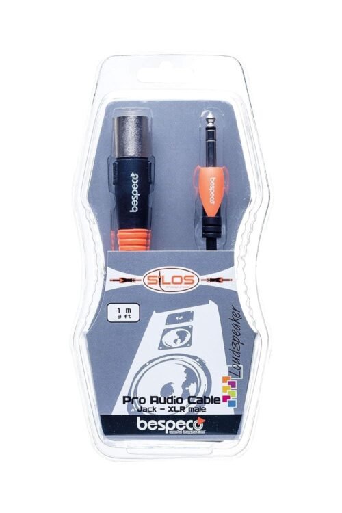 Bespeco SLSM100 Jack-XLR Male Speaker Cable 1 Mtr