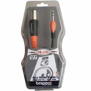 Bespeco SLSM100 Jack-XLR Male Speaker Cable 1 Mtr