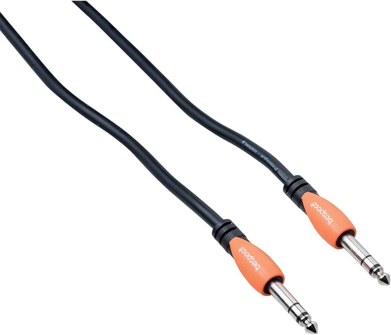 Bespeco SLSS300 Instrument Cable Jack Trs/Jack Trs, 3 m