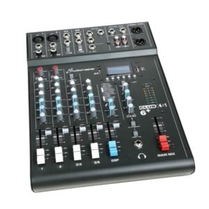Studiomaster Club XS6+ 4-Channel Bluetooth Analog Mixer