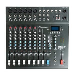 Studiomaster Club XS10+ 10-Channel Bluetooth Analog Mixer