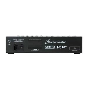 Studiomaster Club XS10+ 10-Channel Bluetooth Analog Mixer