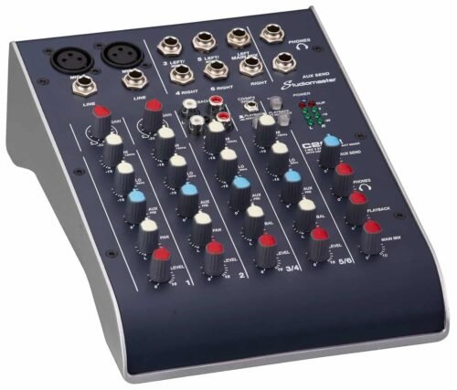 Studiomaster C2S-2 Compact 2-Channel USB Mixer