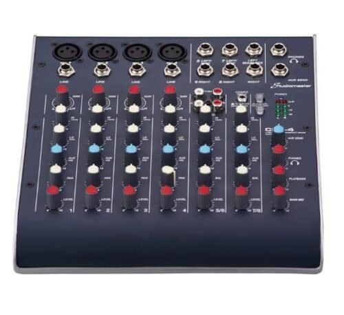 Studiomaster C2S-4 USB Audio Mixer, 2 Channel, Compact