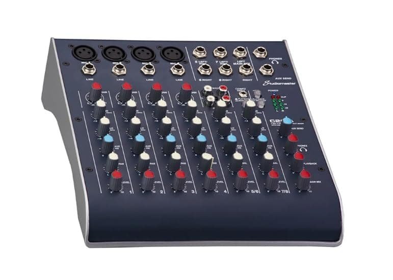 Studiomaster C2S-4 USB Audio Mixer, 2 Channel, Compact