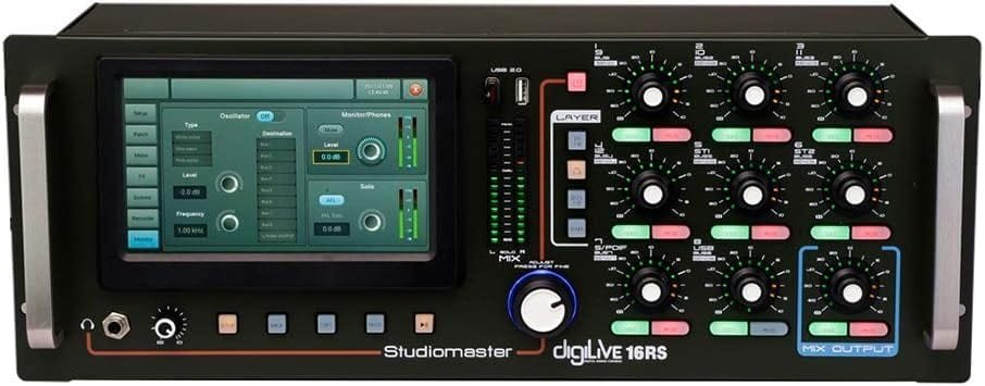 Studiomaster Digilive 16RS 16 Input Digital Rack Mixer