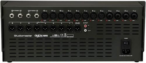 Studiomaster Digilive 16RS 16 Input Digital Rack Mixer Studiomaster Digilive 16RS 16 Input Digital Rack Mixer