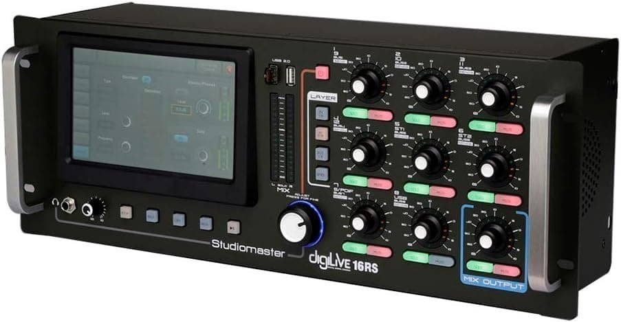 Studiomaster Digilive 16RS 16 Input Digital Rack Mixer
