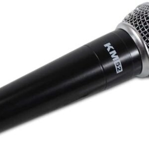6894685cecf04ede606049ea3ac86a65ff91e6acf3365d0f90943.jpg Studiomaster KM52 Wired Balanced Microphone 5m Cable Stand Clip Protective Case
