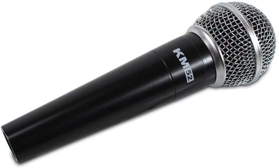 6894685cecf04ede606049ea3ac86a65ff91e6acf3365d0f90943.jpg Studiomaster KM52 Wired Balanced Microphone 5m Cable Stand Clip Protective Case