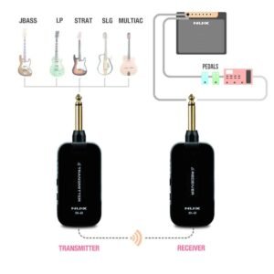 Nux B-2 Plus 2.4GHz Guitar Wireless System Nux B-2 Plus 2.4GHz Guitar Wireless System