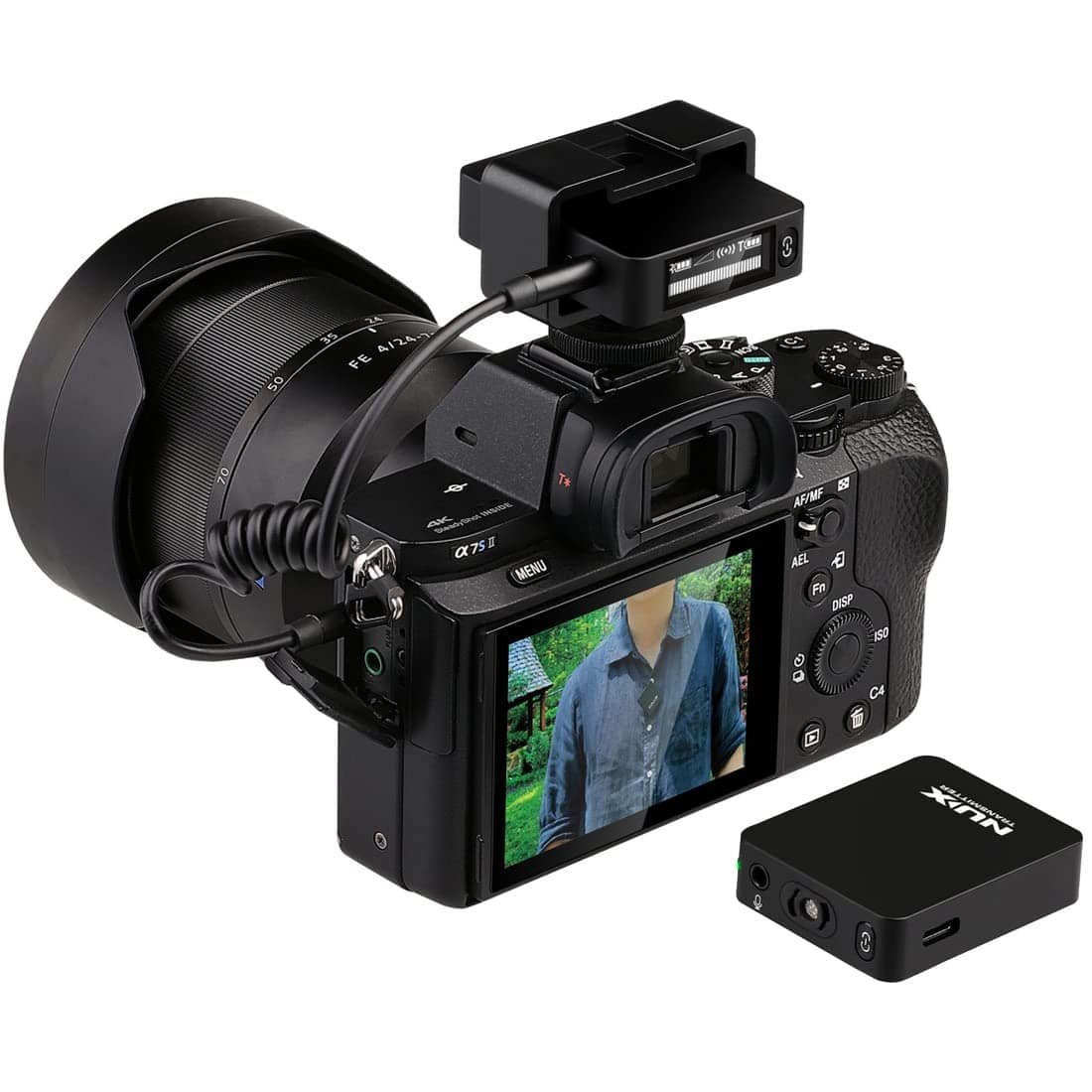 689468f3e482e746a32252fecbe73c5949b391d7ef8934ef5e777-1.jpg NUX B-10 Vlog Camera Wireless Microphone System for Vlog Shooting, Live broadcasts