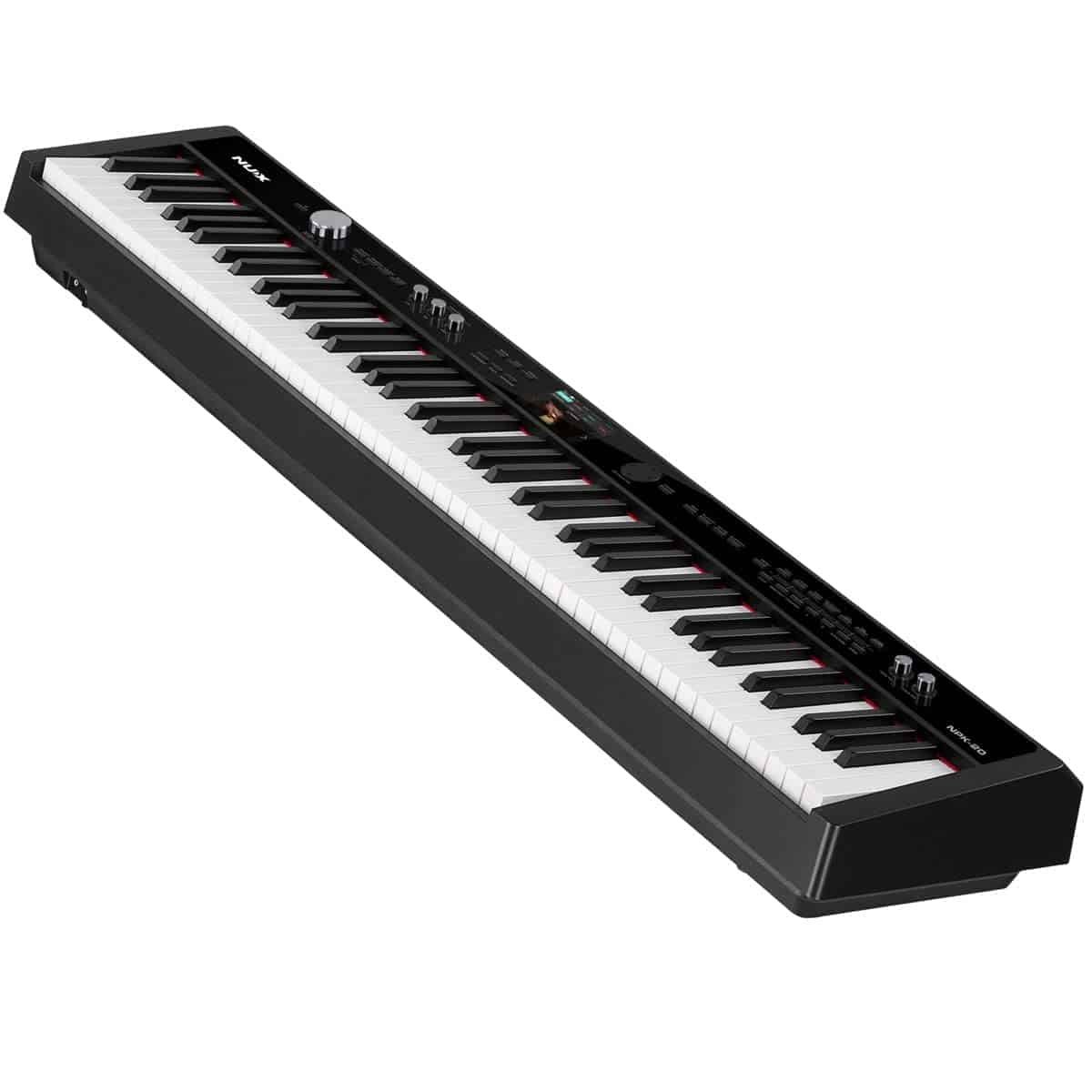 NUX NPK-20 88-Key Portable Digital Piano ? 271 Sounds (Black)