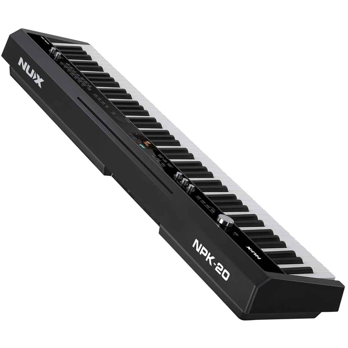 6894698c34936804561af270963ad2d3901a49c400dbbc19145d1.jpg NUX NPK-20 88-Key Portable Digital Piano ? 271 Sounds (Black)