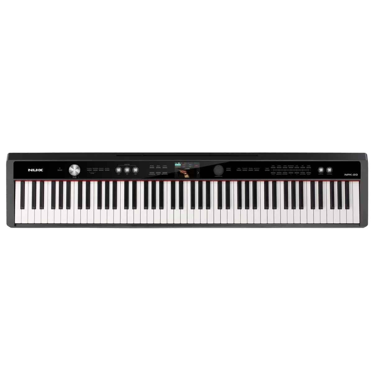 6894698e6a125338c7a1562756dc4c18248fe9e07c32a0207d43e-1.jpg NUX NPK-20 88-Key Portable Digital Piano ? 271 Sounds (Black)