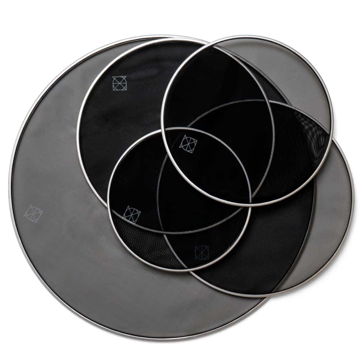 Dixon PHPKMC-01-BX Mesh Drumhead Pack - (12" + 13" + 14" + 16" + 22")