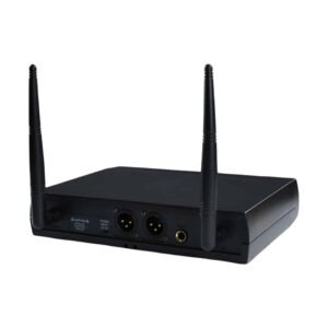 Havana JRU-562 UHF Dual Channel Wireless Receiver & HT-51C Handheld Wireless Microphone System
