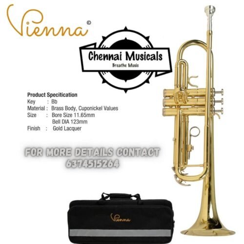 68947c0052da974572e29adbacdbca30f32f6d1cdb3cdca99669b-2.jpg Vienna YWTR-01 Trumpet Bb Scale Gold Lacquer Sold By ChennaiMusicals