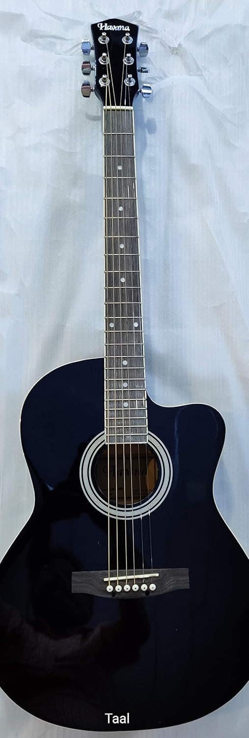 Havana Acoustic Guitar (Aag39, Black)