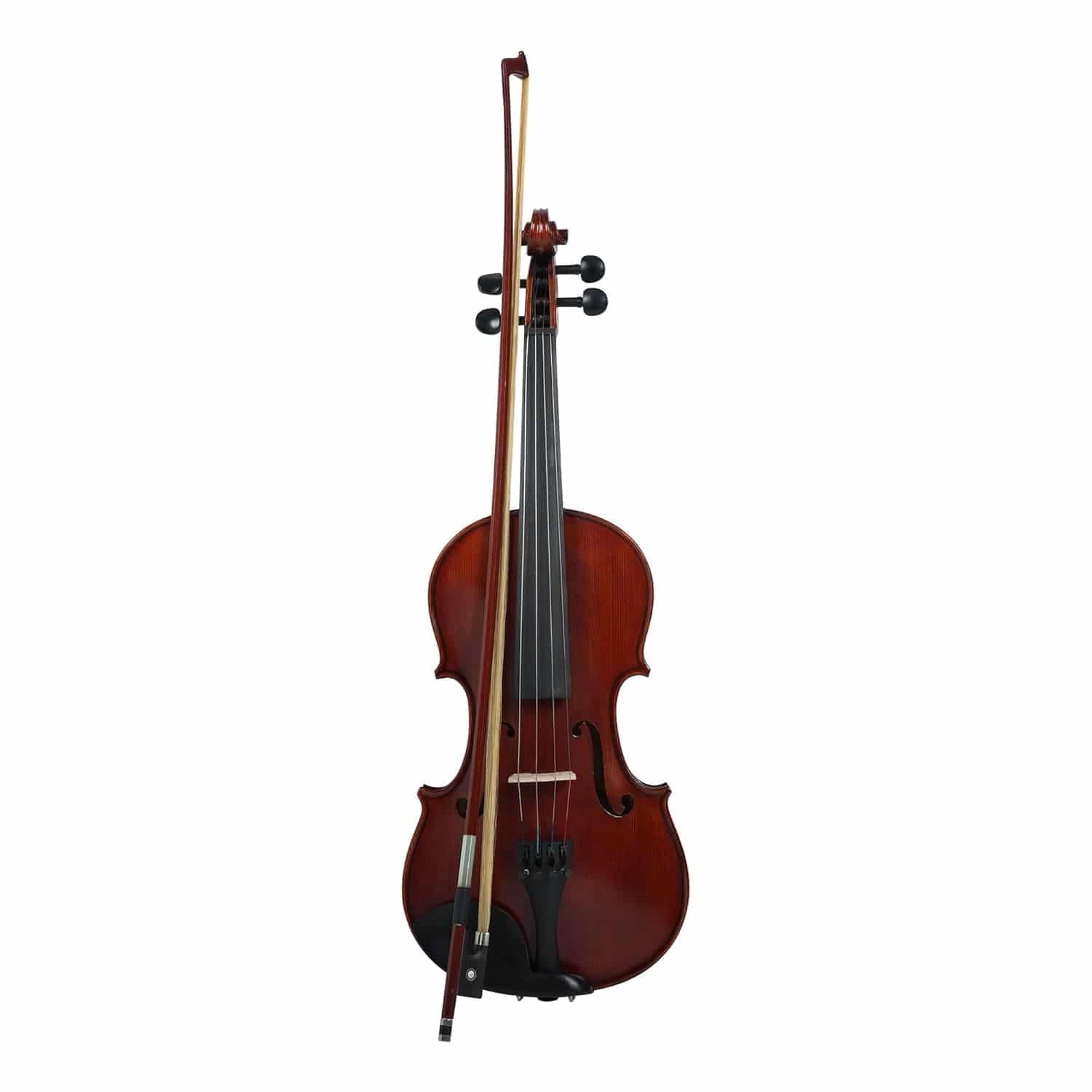 Havana MV1416OP Full Size 4/4 Violin with Case, Ebony Fingerboard & Pegs