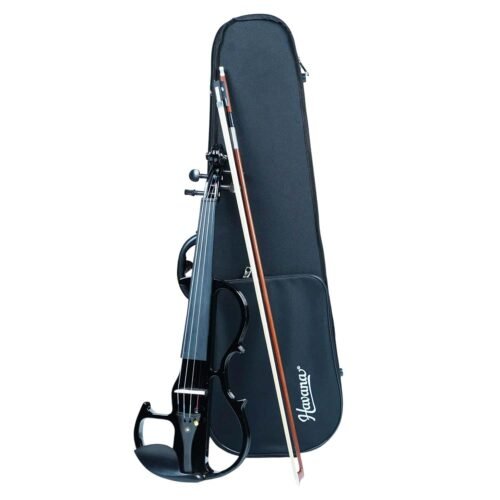 68947cfbdbbd9e002959ce5bf9ec5d0c94f07aba55c4130bfefd4.jpg Havana MEV1015 Electric Violin Outfit With Case and Bow
