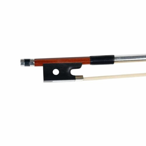 68947d07025d5f71e999f8ccca076981490446bc759d4ccac3544.jpg Havana MVB23 4/4 Violin Bow, Brazilwood Round Stick Ebony Frog
