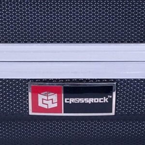 Crossrock CRA802DBK Abs Molded Dreadnought Acoustic Guitar Hard Case - Black