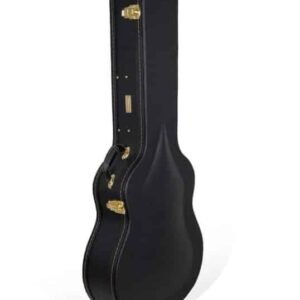 Crossrock CRW-620 DBK Dreadnought Wooden Guitar Case, Black
