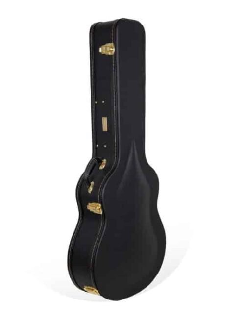 Crossrock CRW-620 DBK Dreadnought Wooden Guitar Case, Black Crossrock CRW-620 DBK Dreadnought Wooden Guitar Case, Black
