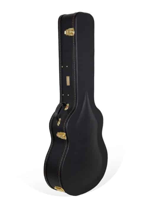 Crossrock CRW-620 DBK Dreadnought Wooden Guitar Case, Black